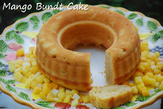 Mango Bundt Cake